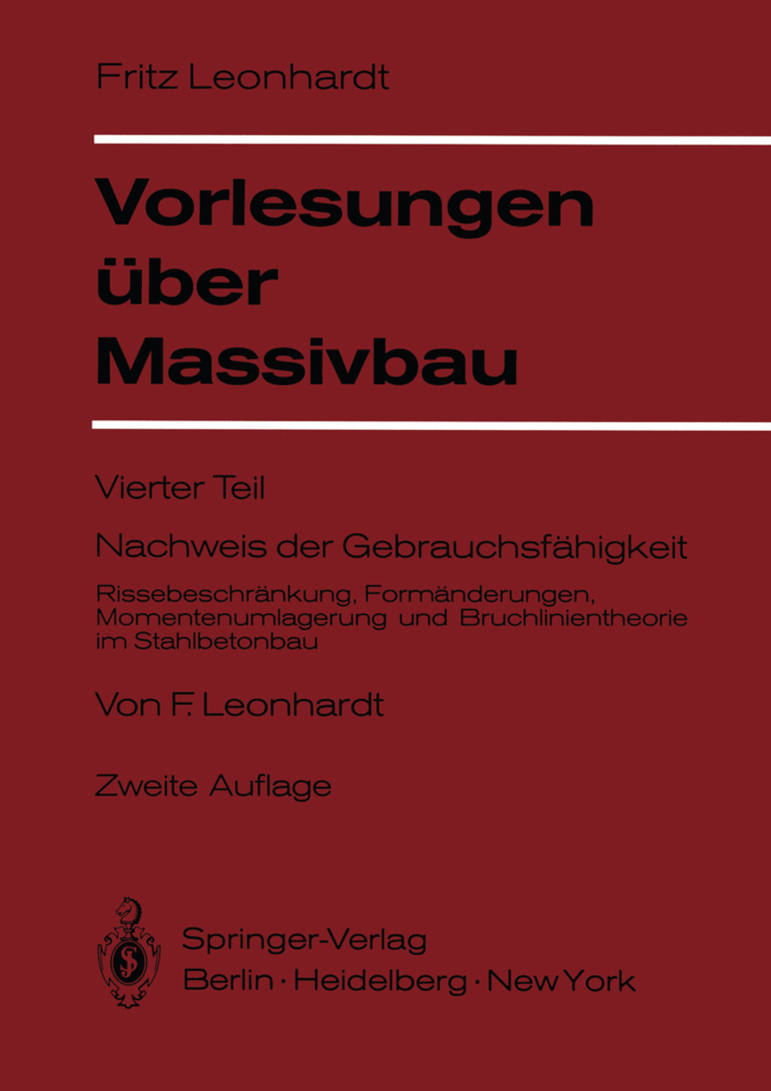 Vorlesungen über Massivbau