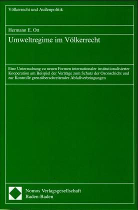 Umweltregime im Völkerrecht