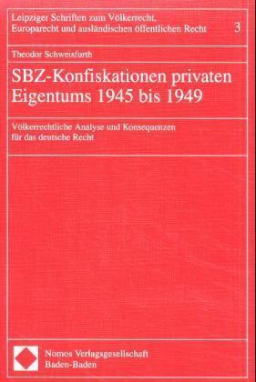 SBZ-Konfiskationen privaten Eigentums 1945 bis 1949