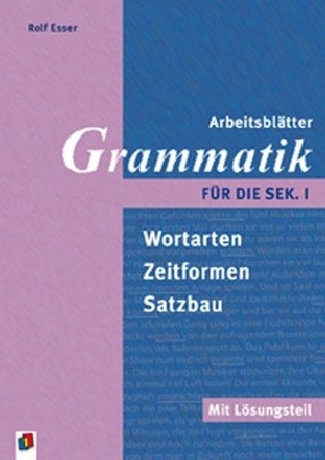 Arbeitsblätter Grammatik für Sek.I, neue Rechtschreibung