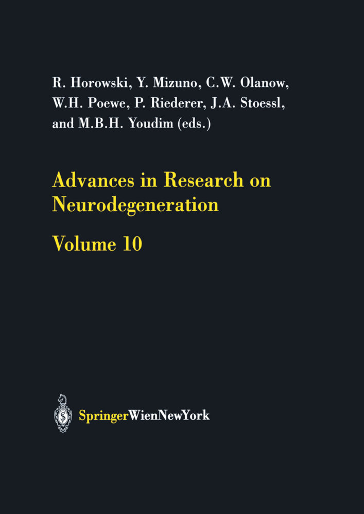Advances in Research on Neurodegeneration. Vol.10