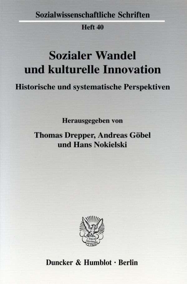 Sozialer Wandel und kulturelle Innovation