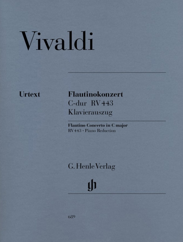 Antonio Vivaldi - Flautinokonzert (Blockflöte/Querflöte) C-dur RV 443
