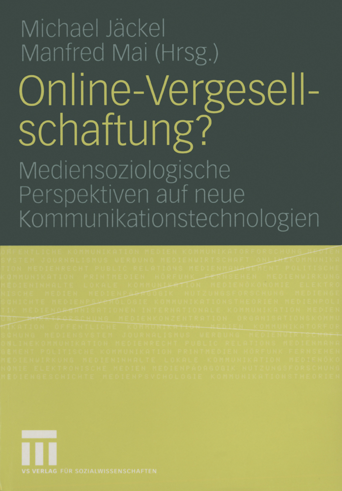 Online-Vergesellschaftung?