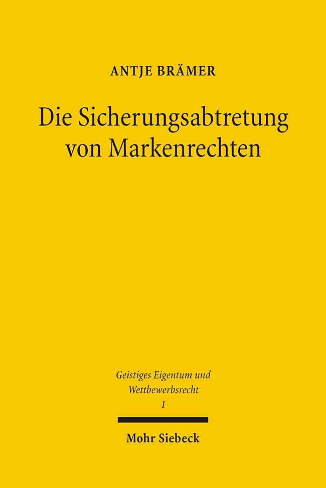 Die Sicherungsabtretung von Markenrechten