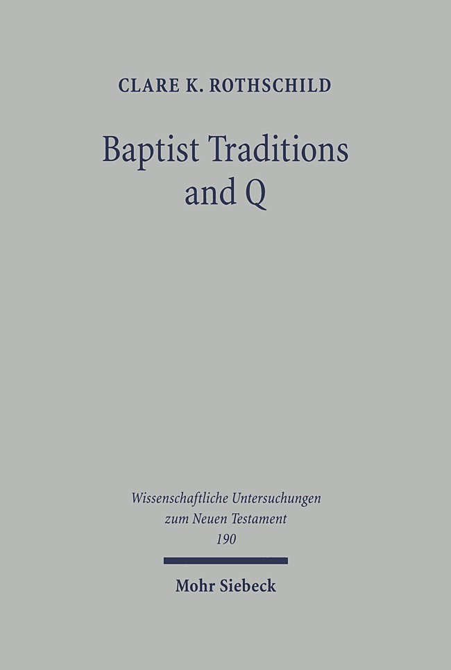 Baptist Traditions and Q