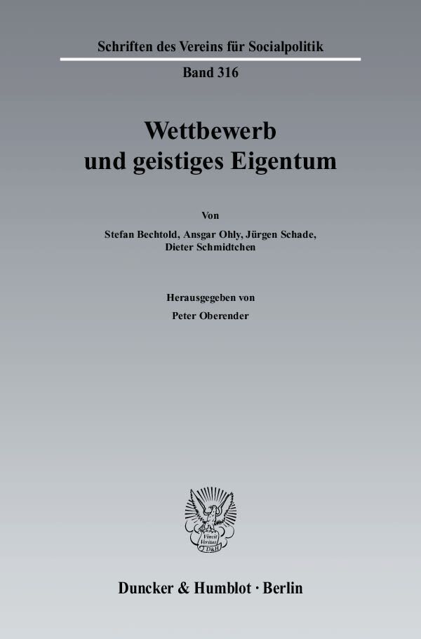 Wettbewerb und geistiges Eigentum.