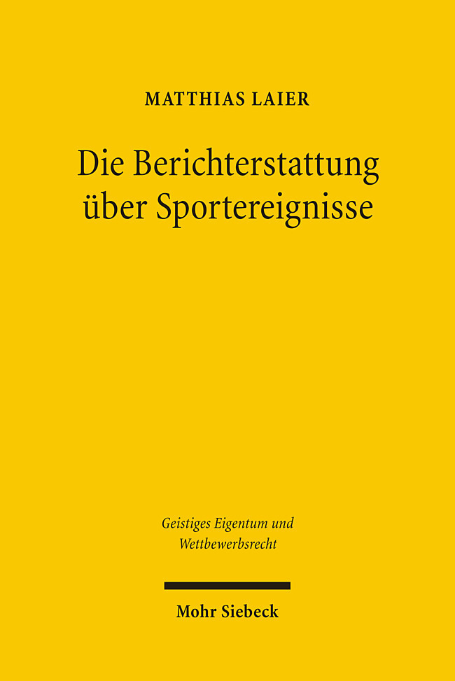 Die Berichterstattung über Sportereignisse