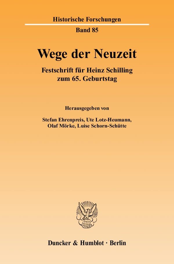 Wege der Neuzeit