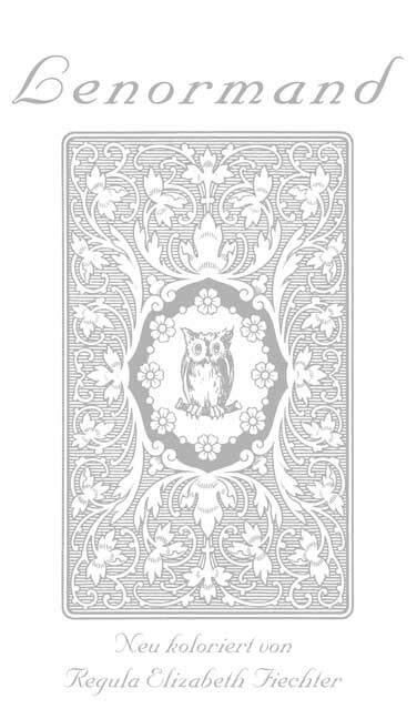 Lenormand, weiße Eule, Orakelkarten