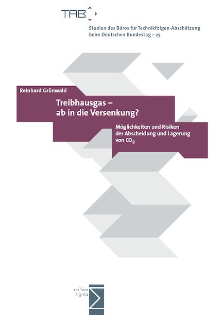 Treibhausgas - ab in die Versenkung?