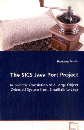 The SICS Java Port Project
