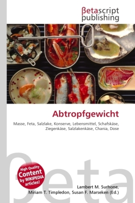 Abtropfgewicht