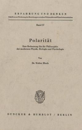Polarität.