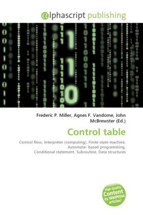 Control table