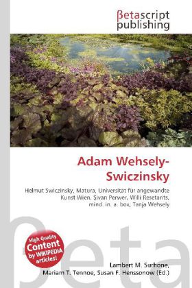 Adam Wehsely-Swiczinsky