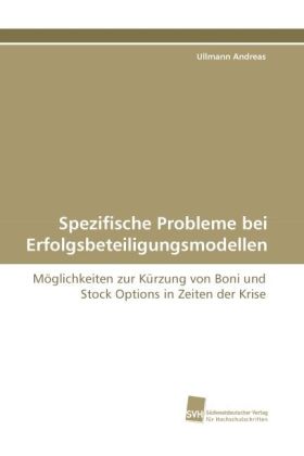 Spezifische Probleme bei Erfolgsbeteiligungsmodellen