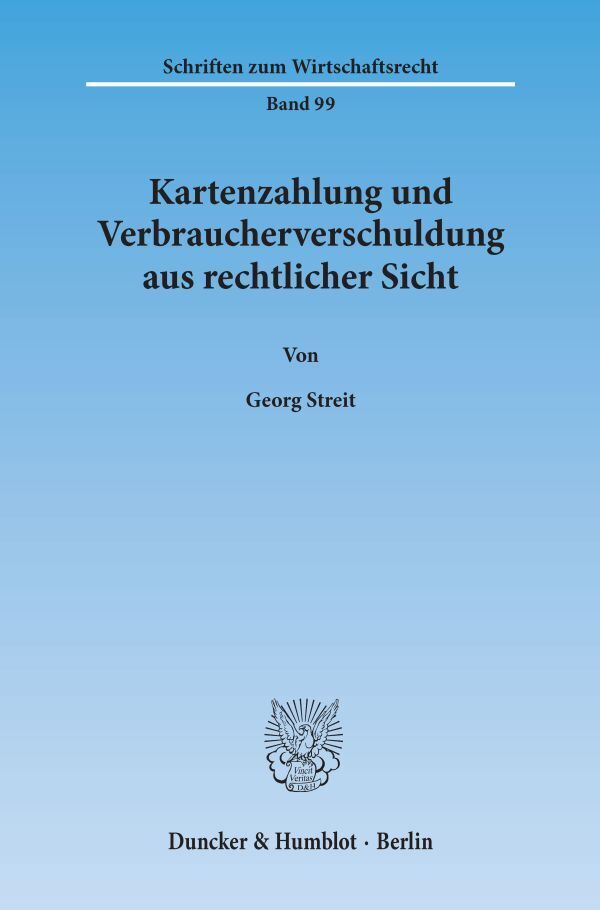 Kartenzahlung und Verbraucherverschuldung aus rechtlicher Sicht.