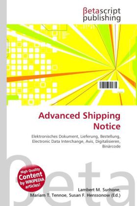 Advanced Shipping Notice