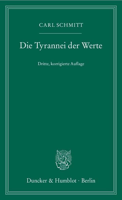 Die Tyrannei der Werte