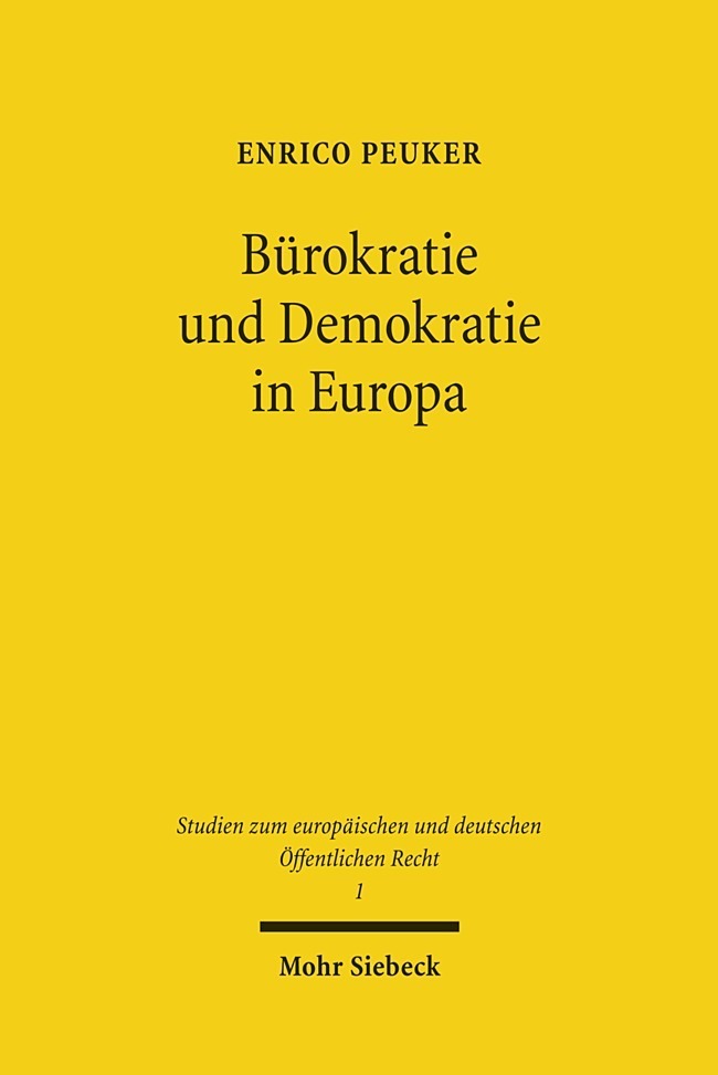 Bürokratie und Demokratie in Europa