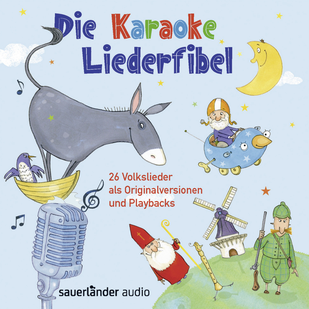 Die Karaoke-Liederfibel, 2 Audio-CDs