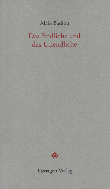 Das Endliche und das Unendliche