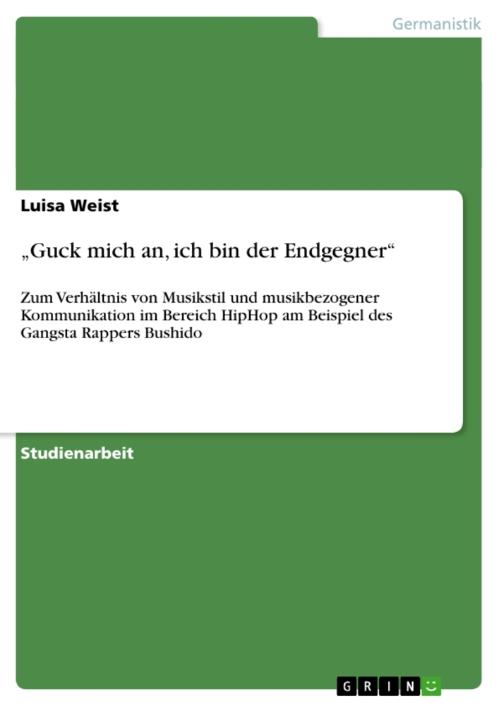 "Guck mich an, ich bin der Endgegner"