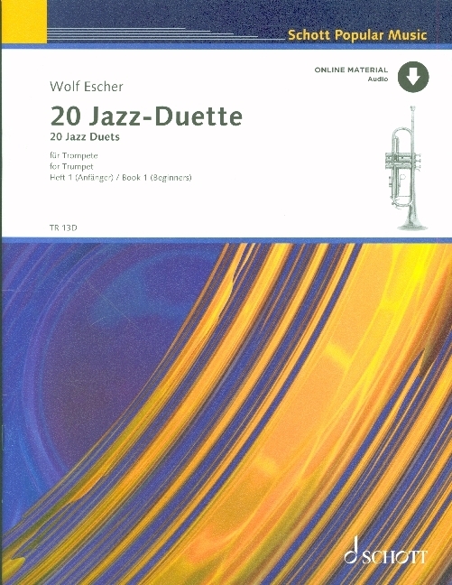 20 Jazz-Duette, 2 Trompeten, Spielpartitur. Vol.1