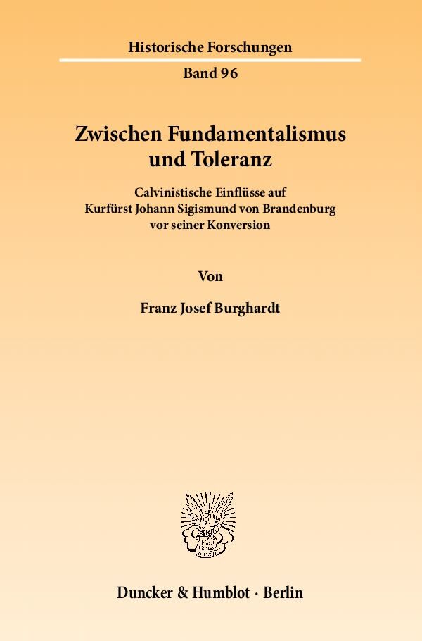 Zwischen Fundamentalismus und Toleranz.