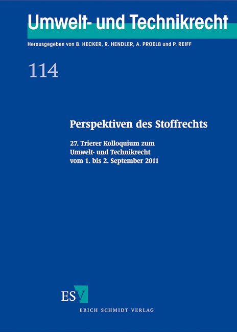 Perspektiven des Stoffrechts