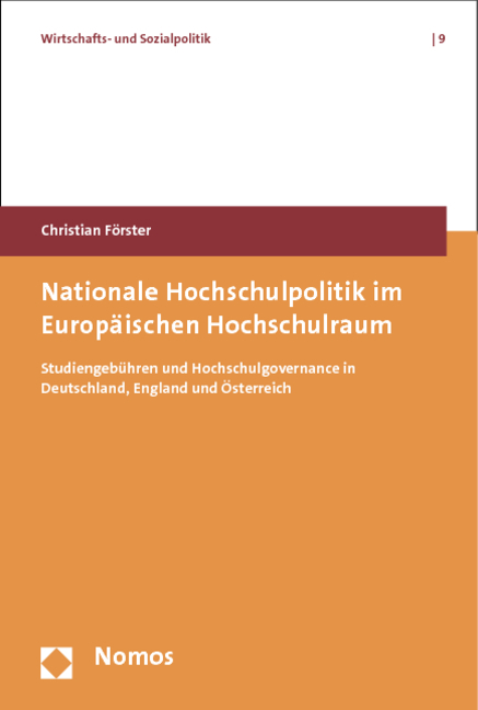 Nationale Hochschulpolitik im Europäischen Hochschulraum