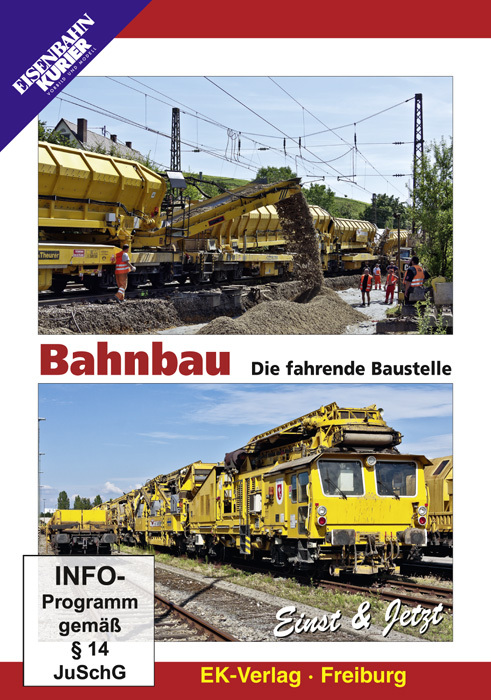 Bahnbau - Die fahrende Baustelle, DVD-Video