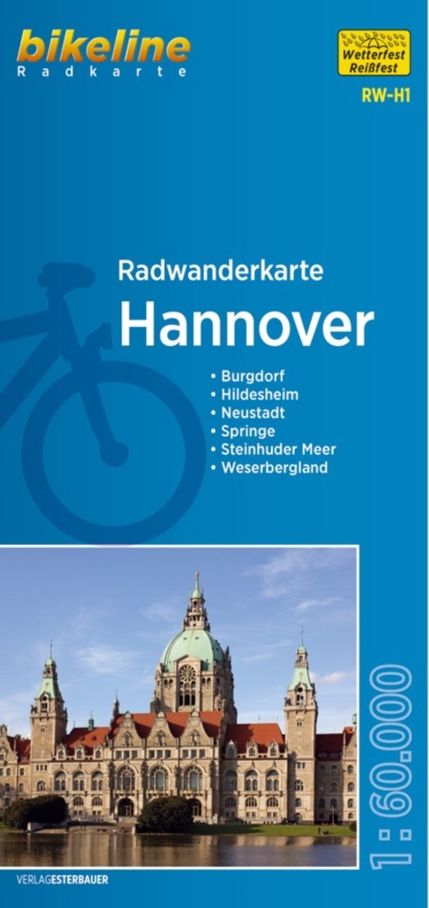 Bikeline Radwanderkarte Hannover