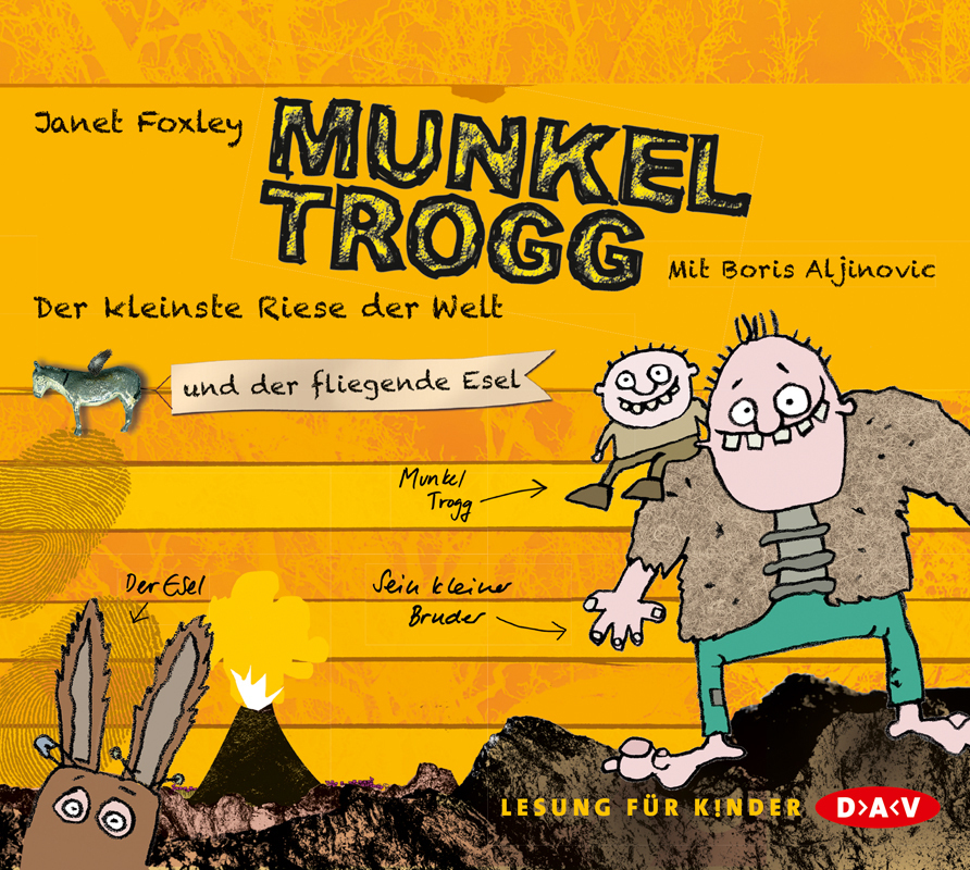 Munkel Trogg - Der kleinste Riese der Welt und der fliegende Esel, 3 Audio-CD