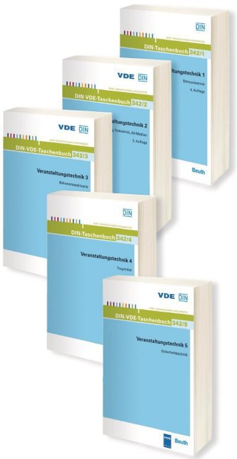Veranstaltungstechnik, 5 Bde.. Bd.1-5