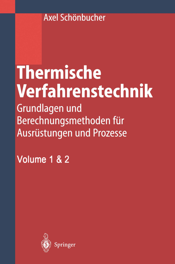 Thermische Verfahrenstechnik, 2 Teile