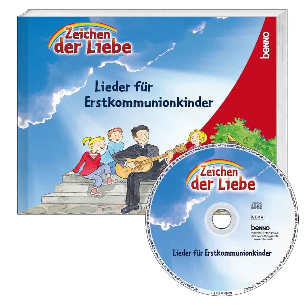 Liederbuch »Zeichen der Liebe« mit CD, m. 1 Audio-CD; .