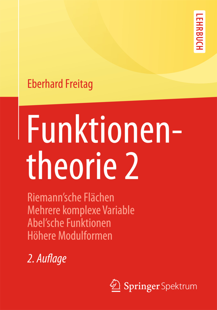 Funktionentheorie. Bd.2