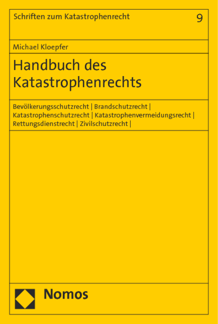 Handbuch des Katastrophenrechts