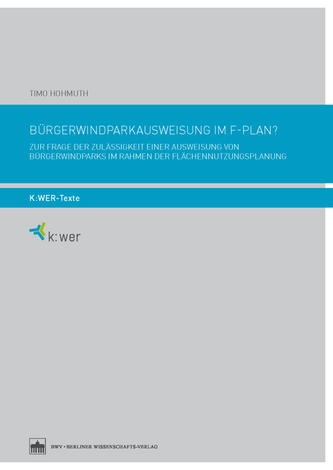 Bürgerwindparkausweisung im F-Plan?