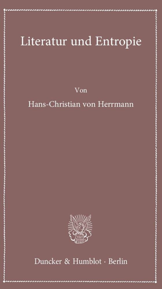 Literatur und Entropie