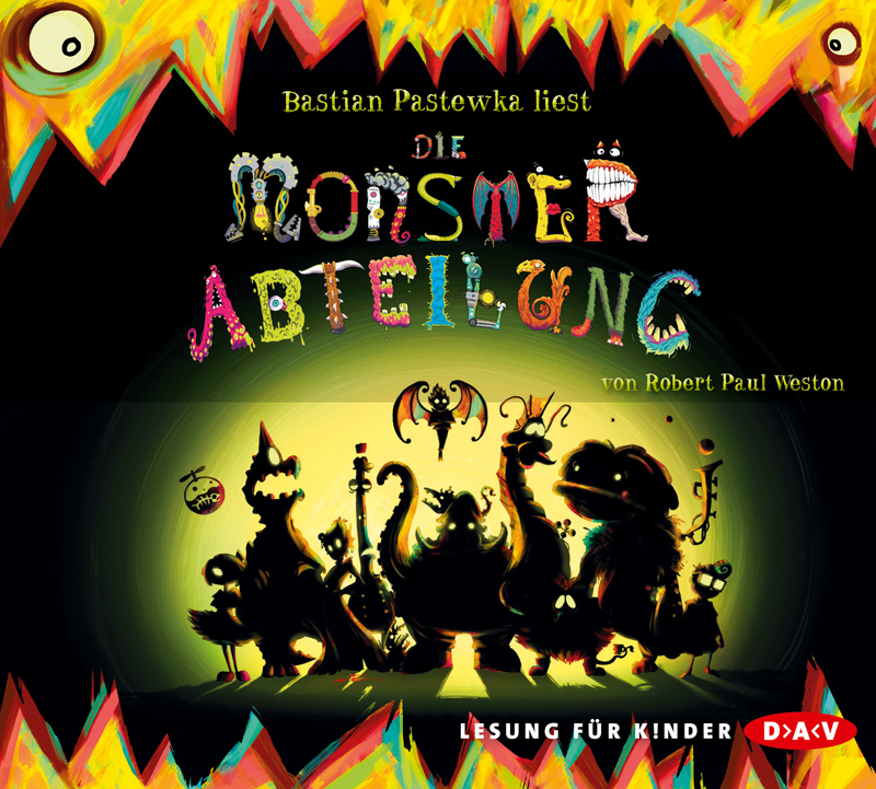 Die Monsterabteilung, 4 Audio-CD