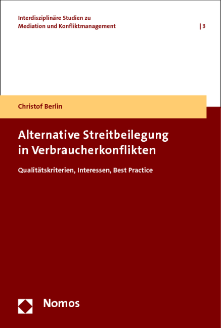 Alternative Streitbeilegung in Verbraucherkonflikten