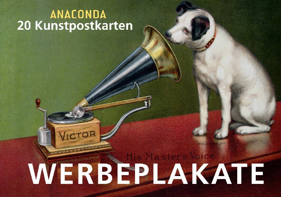 Werbeplakate, Postkartenbuch