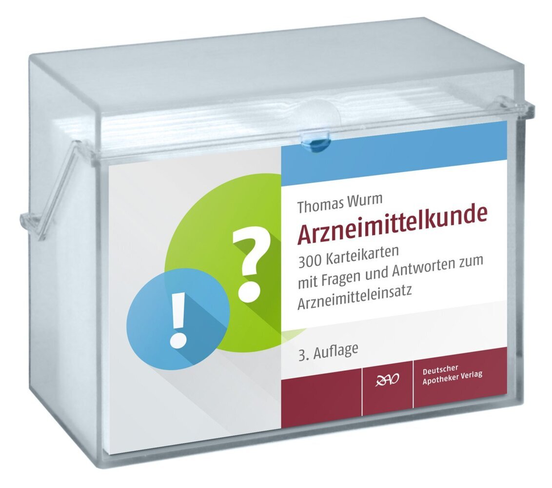 Arzneimittelkunde, 300 Karteikarten