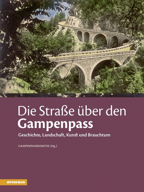 Die Straße über den Gampenpass