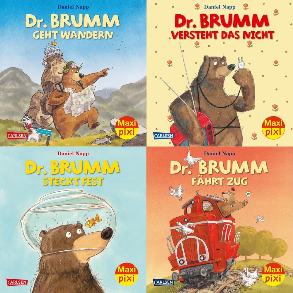 Maxi-Pixi-4er-Set 40: Dr. Brumm (4x1 Exemplar)