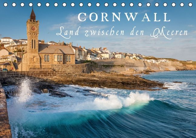 Cornwall - Land zwischen den Meeren (Tischkalender 2016 DIN A5 quer)