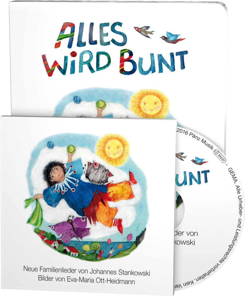 Alles wird bunt, m. 1 Audio-CD